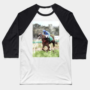 Racehorse Baseball T-Shirt